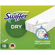 SWIFFER Sweeper Dry tisztítókendő 18 db - Felmosó fej