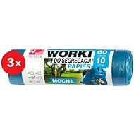 BRATEK resistant waste bags - paper 60 l, 30 pcs - Bin Bags