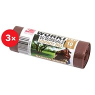 BRATEK bio waste bags 120 l, 30 pcs - Bin Bags