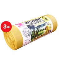 BRATEK durable waste bags - plastic 120 l, 30 pcs - Bin Bags