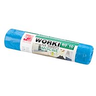 BRATEK waste bags with drawstring 60 l, 10 pcs - Bin Bags