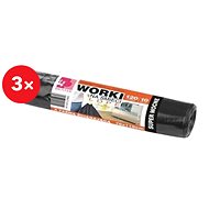 BRATEK waste bags with drawstring 120 l, 30 pcs - Bin Bags
