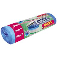 YORK garbage bags lux with belt 60 l, 10 pcs - Bin Bags