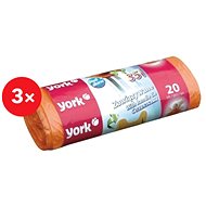YORK garbage bags 35 l, 60 pcs - Bin Bags