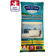 Fresh Air Bathroom and Sanitary Wipes, 20 pcs - Cleaning Wipes
