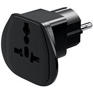 OEM UK->EU Power Adapter black - Travel Adapter