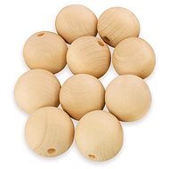 Ulanik Wooden beads 30 mm 10 pcs - Beads