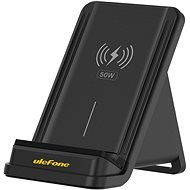 UleFone 50W Wireless Charging Stand, fekete - Vezeték nélküli töltő
