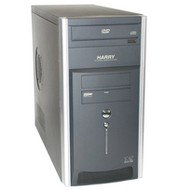 ModeCom mini tower HARRY MINI černý (black), 300W, uATX Fortron OEM, 2x 5.25", 1+3x 3.5", USB/ audio - PC Case