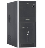 ModeCom middle tower HARRY černý (black), 300W ATX, 4x 5.25", 1+5x 3.5", USB/ audio - PC Case