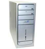 ModeCom middle tower I-ZONE PLUS stříbrný (silver),zdroj 300W ATX Fortron OEM, 4x 5.25", 1+5x 3.5",  - PC Case
