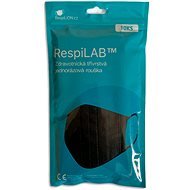 RespiLAB Jednorazové zdravotnícke rúška - Čierne (10 ks) - Rúško