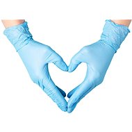 MedCare - NBR Nitrile disposable examination gloves, size L - Rubber Gloves