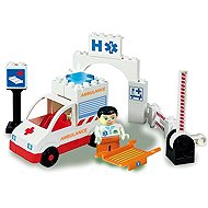 Unico Plus Ambulance compatible 19 parts - Building Set