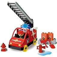 Unico Plus Firefighters - Fire Fighting Compatible 20 pieces - Building Set