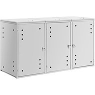 UNIPRODO Bin cover with ventilation 3 × 240 l - Bin Shed