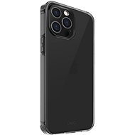 Uniq Hybrid for iPhone 12 Pro Max, Air Fender Antimicrobial - Smoked Grey Tinted - Phone Cover