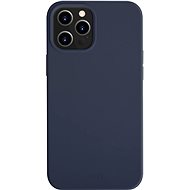 Uniq Hybrid iPhone 12/12 Pro Lino Hue Antimicrobial - Marine Blue - Phone Cover