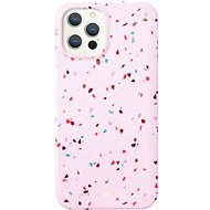 Uniq Coehl iPhone 12 Pro Max Terrazzo - Blush Pink - Phone Cover