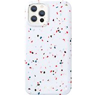 Uniq Coehl iPhone 12 Pro Max Terrazzo - Natural White - Phone Cover