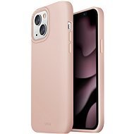UNIQ Hybrid Lino Hue iPhone 13 rózsaszín MagSafe tok - Telefon tok