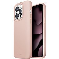 UNIQ Hybrid Lino Hue iPhone 13 Pro rózsaszín MagSafe tok - Telefon tok