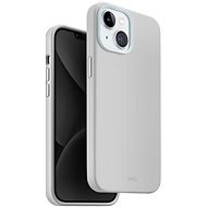 UNIQ Lino Hue MagClick ochranný kryt na iPhone 15, Chalk grey - Phone Cover