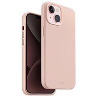 UNIQ Lino Hue MagClick Schutzhülle für iPhone 15, Blush (Pink) - Handyhülle