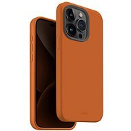 UNIQ Lino Hue MagClick Sunset iPhone 15 Pro narancsszínű tok - Telefon tok