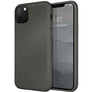 Uniq Hybrid Lino Hue for the iPhone 11 Pro Max, Moss Grey - Phone Cover