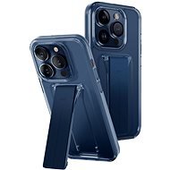 UNIQ Heldro Mount+ Schutzhülle für iPhone 15 Pro mit Ständer, Ultramarin (Deep blue) - Handyhülle