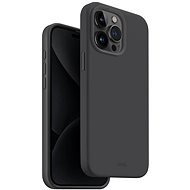 UNIQ Lino Hue MagClick ochranný kryt na iPhone 15 Pro Max, Charcoal (Grey) - Phone Cover