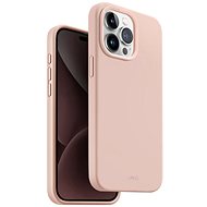 UNIQ Lino Hue MagClick protective cover for iPhone 15 Pro Max, Blush (Pink) - Phone Cover