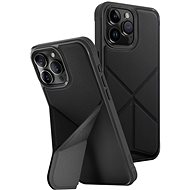UNIQ Transforma MagClick protective cover for iPhone 15 Pro Max, Ebony (Black) - Phone Cover