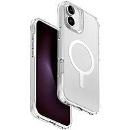 UNIQ LifePro Extreme MagClick charging for iPhone 16 Plus, Dove (Frost Clear) - Phone Cover