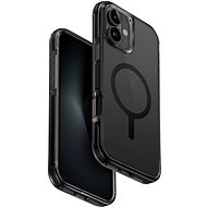 UNIQ Combat MagClick charging for iPhone 16 Plus, Carbon (black) - Phone Cover