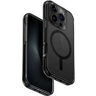 UNIQ Combat MagClick charging for iPhone 16 Pro, Carbon (black) - Phone Cover
