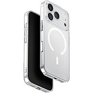 UNIQ Airsuit MagClick charging na iPhone 17 Pro, Clossy clear/white - Phone Cover
