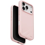 UNIQ Lino ochranný kryt na iPhone 17 Pro/18 Pro, Pale rose - Phone Cover