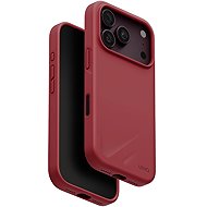 UNIQ Lino ochranný kryt na iPhone 17 Pro/18 Pro, Cranberry red - Phone Cover