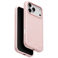 UNIQ Lino ochranný kryt na iPhone 17 Pro Max/18 Pro Max, Pale rose - Phone Cover