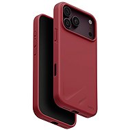 UNIQ Lino ochranný kryt na iPhone 17 Pro Max/18 Pro Max, Cranberry red - Phone Cover