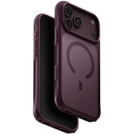 UNIQ Veren MagClick charging ochranný kryt na iPhone 17 Pro Max/18 Pro Max, Burgundy frost - Phone Cover
