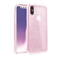Uniq Clarion Tinsel, Hybrid, for the iPhone Xs/X, Blush - Phone Cover