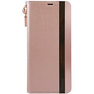 Uunique flip Wooden/Aluminium Galaxy S8+ Pink - Mobiltelefon tok