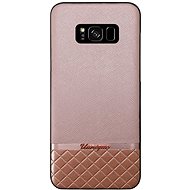 Uunique Pink Metallic/Saffiano Galaxy S8+ Pink - Phone Cover