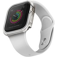 Uniq Valencia for Apple Watch 44mm Blush Titanium Silver - Protective Watch Cover
