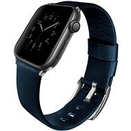 Uniq Mondain szíj Apple Watch 44mm okosórához, királykék - Szíj