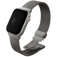 UNIQ Dante Pro for Apple Watch 42/41/40 mm Titanium silver - Watch Strap