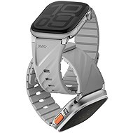 UNIQ Fluo for Apple Watch 49/46/45/44/42/41/40 mm, Mist grey - Watch Strap
